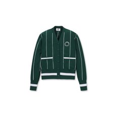 [WAAC X JONES] Women Pin stripe Cardigan_WWWAA24670GRX