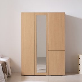 보루네오 마르체 모엔 1300 전신거울 시스템 옷장 세트 BKC825C