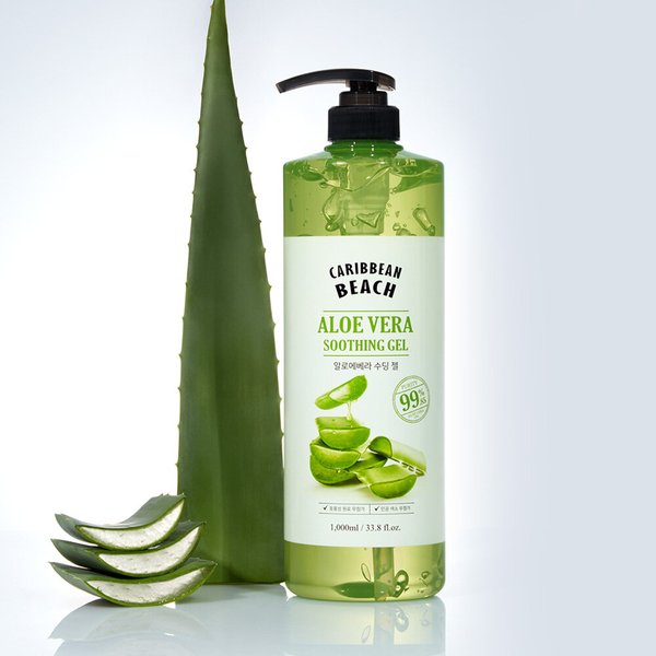 캐리비안비치 알로에 수딩젤 1000ml 2개