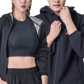 다이어트 땀복 헬스복 후디집업 상의