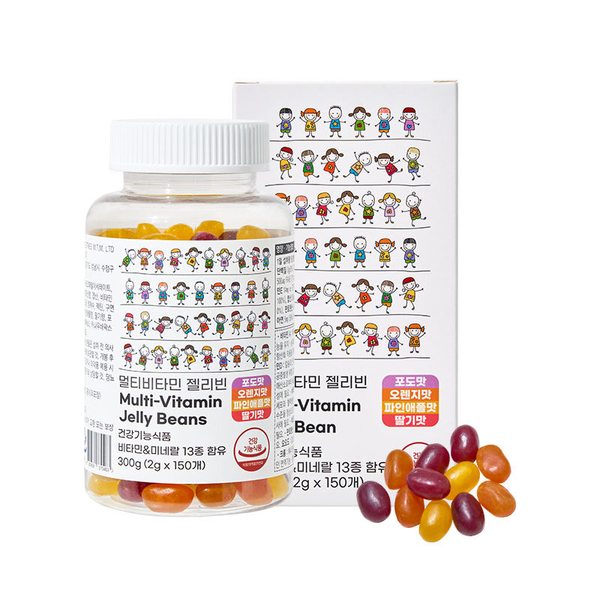 츄어블 멀티비타민 젤리빈 150구미
