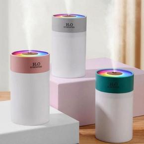 라이닝 LED 가습기 그라데이션 무드등 조명 탁상용 사무실 책상 침실 차량용 (S14129365)