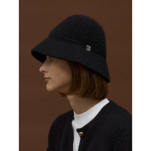 캐시미어100% 아델 버킷 햇_SAC231001