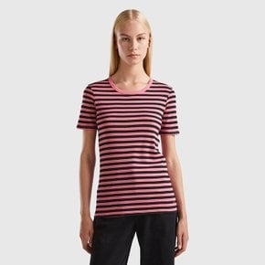 Striped short sleeve tshirt_3OA6E16A071F