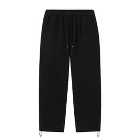 유니 PRIVACY ARTWORK WOVEN SETUP PANTS  BLACK  _P368524344