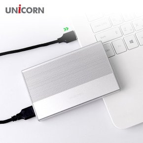 유니콘 USB3.1 SSD HDD 2.5인치 외장하드케이스 (WE54F43)