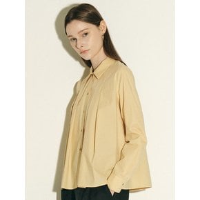 4-tuck shirt_yellow