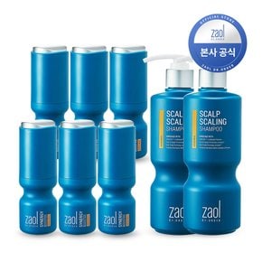 자올 닥터 오더_시너지 부스터 100ml 6EA + 스칼프 스케일링 샴푸 500ml 2EA