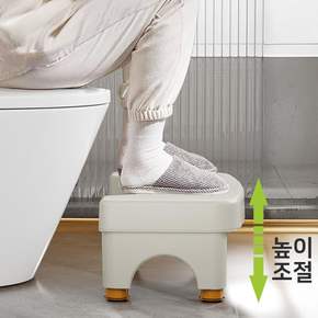 높낮이 조절 변기 발받침대 쾌변도우미 변비 배변 화 변기발받침대 높낮이발받침대