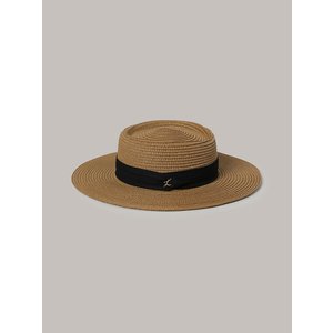 라미네즈 Straw Panama Hat - Black