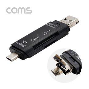 USB3.1(Type C)카드리더기(3in1)TF(Micro SD)  TB108