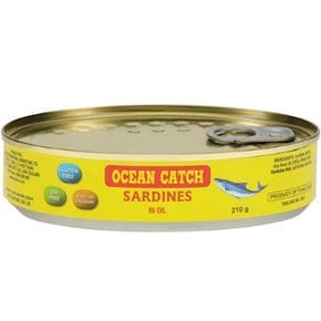 오션캐치 정어리 통조림 Ocean Catch Sardines In Oil 210g 4개