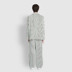 남 밍크 플리스 플랫 카라 파자마 세트 J215401117042