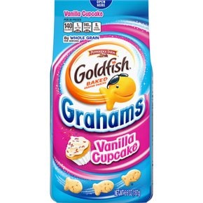 Goldfish골드피쉬  그레이엄스  바닐라  컵케이크  크래커  스낵  크래커  187.1g  가방