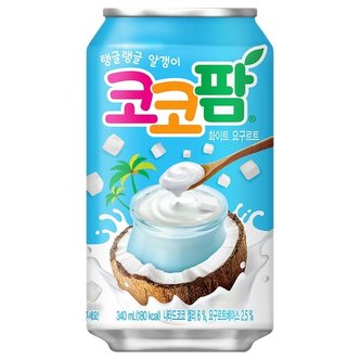  해태 코코팜 화이트요구르트 340ml x 24캔