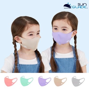 베이비반즈 [썬글레이드]3D 입체 유아동 항균 마스크 5pc set 소형/중형