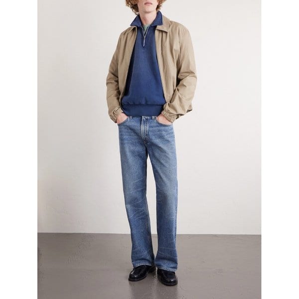 아프레쎄 하프 집 코튼 저지 스웨트셔츠 46376663162957214