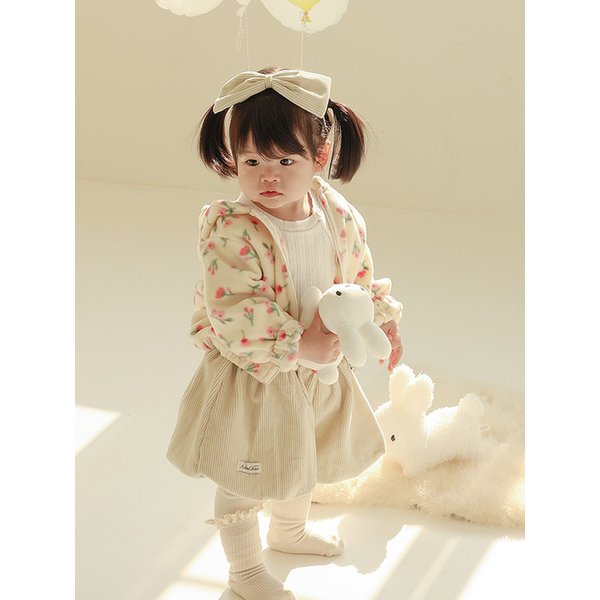 포근한 쪼꼬미 - 유아 후리스 후드집업