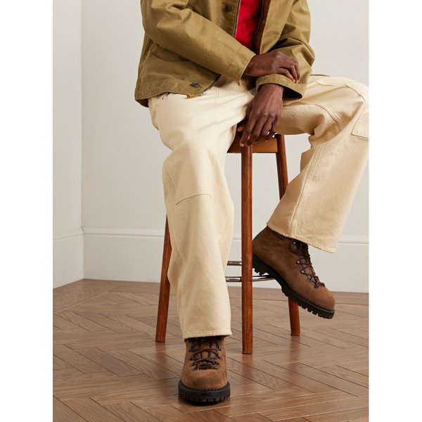 유케텐 베토레 가죽 트리밍 스웨이드 부츠 46376663162995575