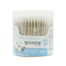 면봉 귀이개 화장 물기 제거 면봉 귀지 귀청소 200p