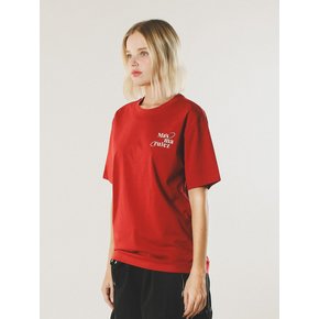 mars planet cool cotton T-shirt _Red