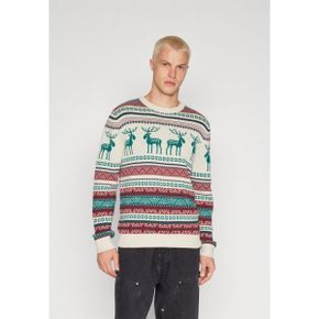 4457628 Jack  Jones JORSNOWBALL CREW NECK - Jumper moonbeam