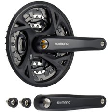 시마노(SHIMANO) (MTB) FC-M371-L 170mm 9S BB UN 122.5mm (LL123) EFCM371C422CL ACERA  프론트