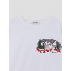 Winter Sports Club Tee (WHITE)