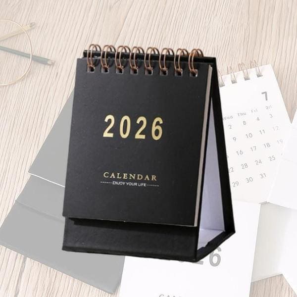 확대된 대표 2026년 미니 달력 데스크 심플 캘린더 일정 정리(1)