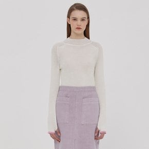 Bliss Turtleneck Knit_WHITE