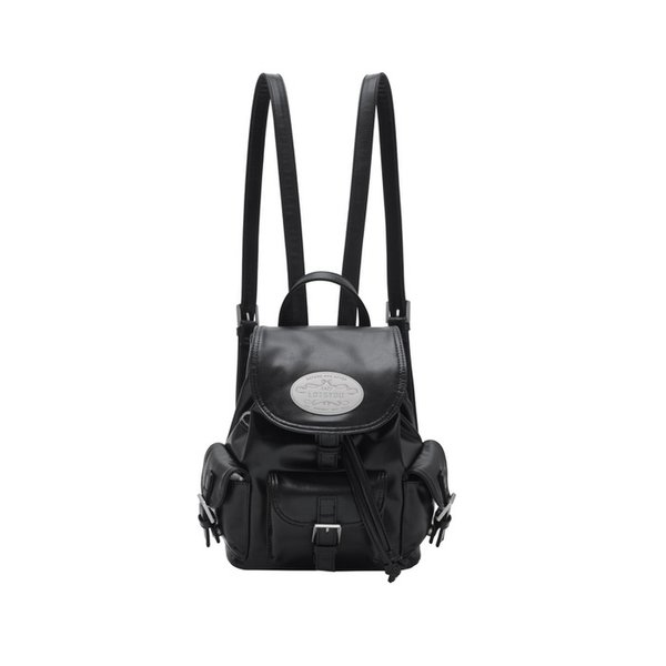 LOTSYOU_Nostalgia Twinkle Backpack BLACK