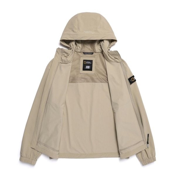 [부산점] N251UFT090  내셔널지오그래픽 리오 우븐 스트레치 후드 풀집업