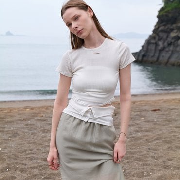 노이어 포우먼 투웨이 슬림핏 티셔츠 NW25STS06 (3color)