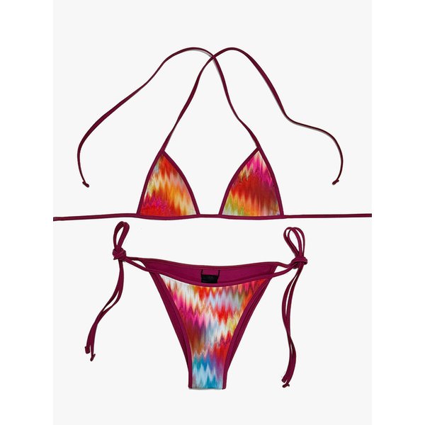 Zoe triangle bikini - bohemian wave[micro]