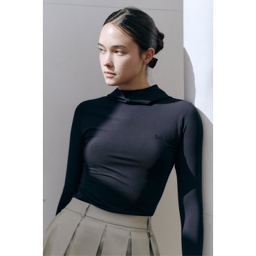 버뮤다그래스 후드 티셔츠_BLACK