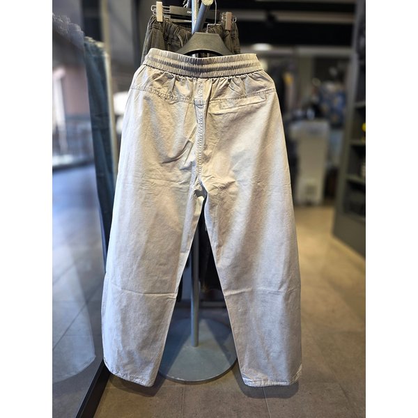[시흥점] 26 코튼 라인워싱  스트링팬츠(그레이)/JHZZ80102GY