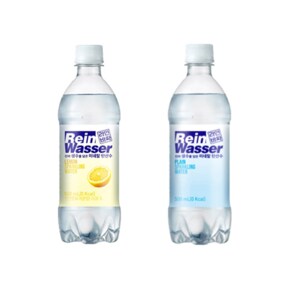 라인바싸 플레인/레몬/자몽 탄산수,탄산음료 500ml PET 20개