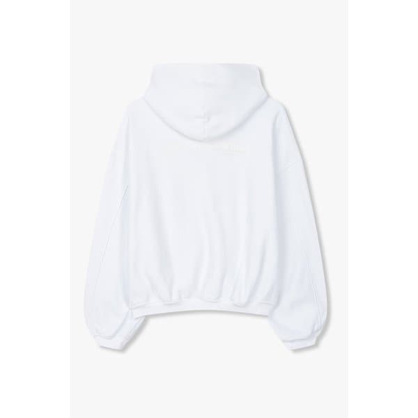 [UNISEX] 드롭 숄더 로고 후디 집업 3625301005000