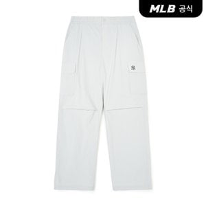 MLB [코리아공식]남성 베이직 고프코어 와이드 카고 팬츠 NY (L.Grey)