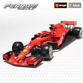 브라고 1-18 페라리 SF71-H (F1레이싱버전) 키덜트 미니카