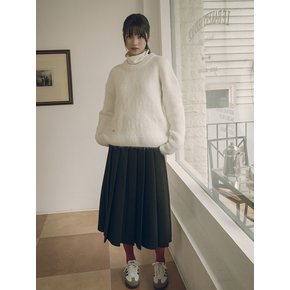 KN4243 Hairy wool round knit_Ivory