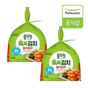 톡톡 총각김치 (1.4kg) x 2개 (총 2.8kg)