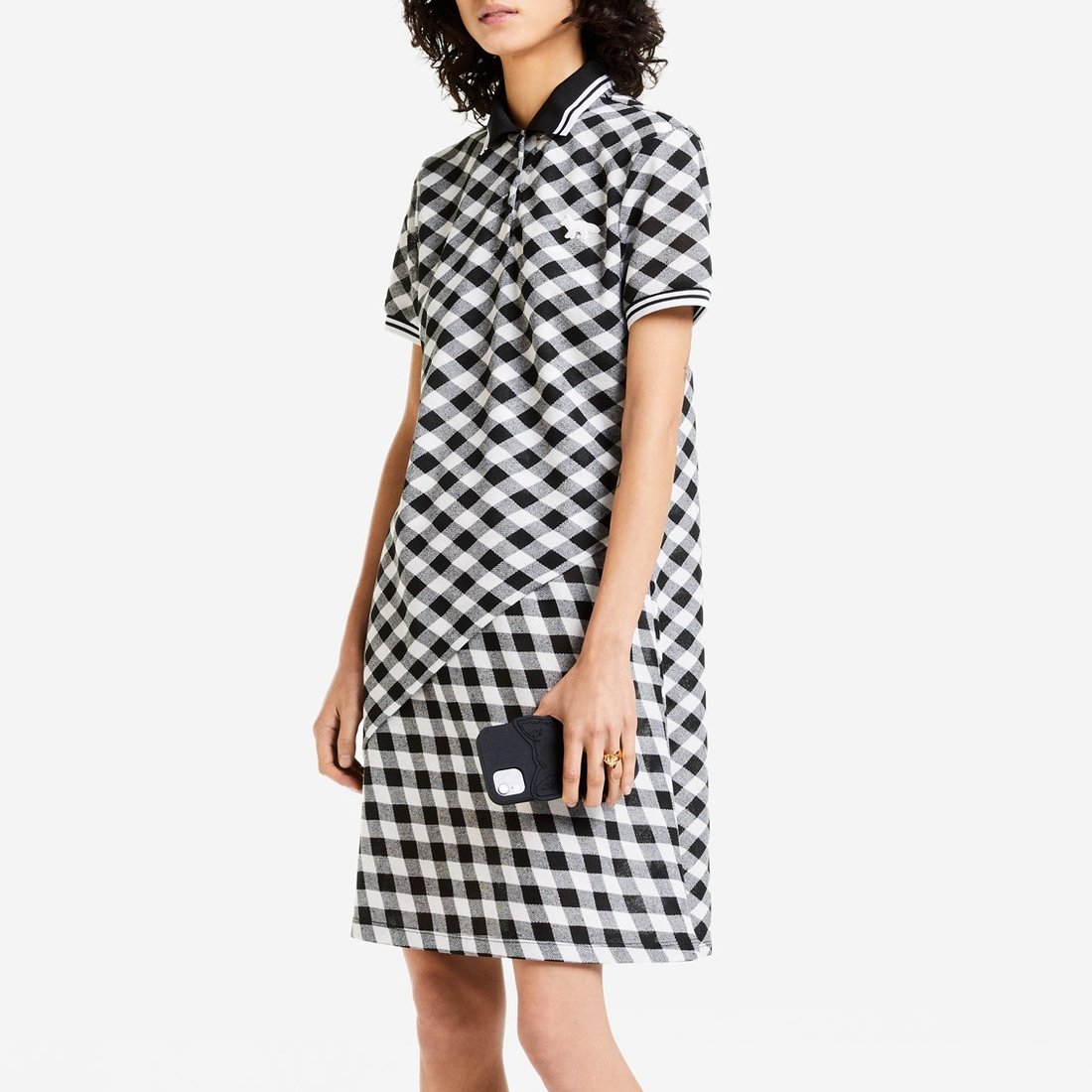 maison kitsune polo dress