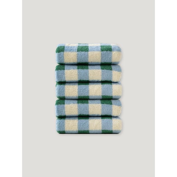 더 부드러운 텐셀모달 호텔수건 5P (벌크) - 체크