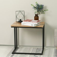 조립식 철제 사각 사이드테이블 인테리어 책상 낮은 커피테이블