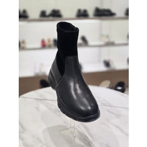 [시흥점] 여성 발목 니트 앵클 부츠 (FLB501)