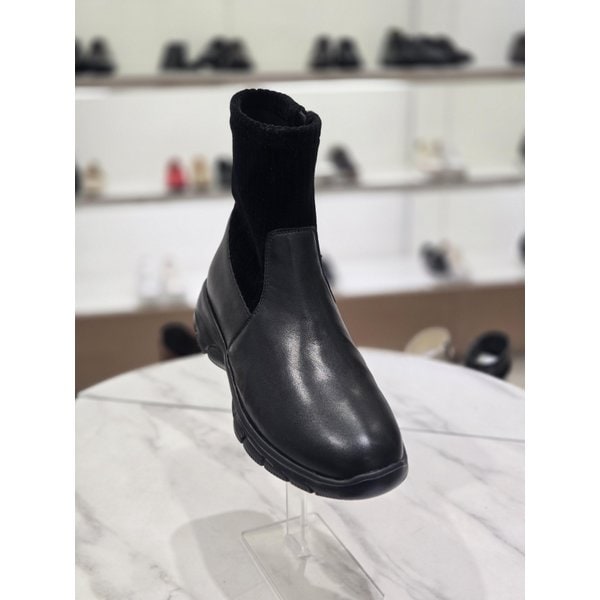 [시흥점] 여성 발목 니트 앵클 부츠 (FLB501)