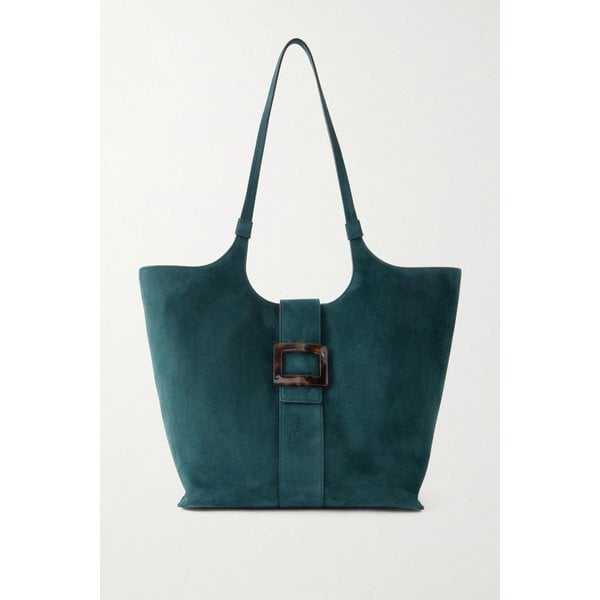 벨 비비에 미디엄 버클 스웨이드 토트백 46376663162990080