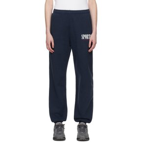 네이비 스포츠 조거 팬츠 SWAW238NA Navy