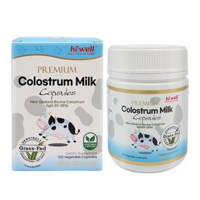 Hi Well 하이웰 프리미엄 초유 Colostrum 500mg 120정